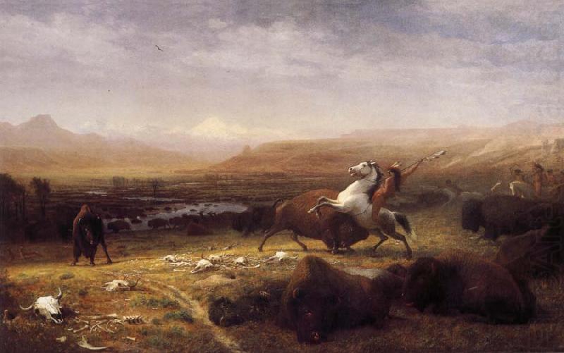 Last of the Buffalo, Albert Bierstadt